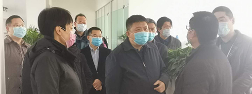 市科技局黨組書記、局長黃群英一行蒞臨中水三立指導調研工作