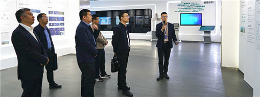 蜀山區(qū)委常委、區(qū)政府黨組副書(shū)記劉智一行蒞臨中水三立調(diào)研指導(dǎo)