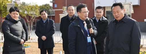 ?省委常委、市委書記虞愛華蒞臨中水三立調(diào)研指導(dǎo)