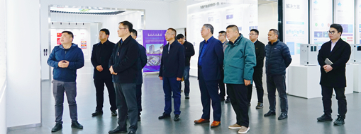 合肥市生態(tài)環(huán)境局黨組書記王煜蒞臨中水三立調(diào)研指導(dǎo)